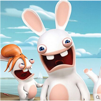 疯狂的兔子头像图片大全_超级吉祥萌物超级搞笑
