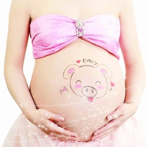 孕妇大肚子头像图片