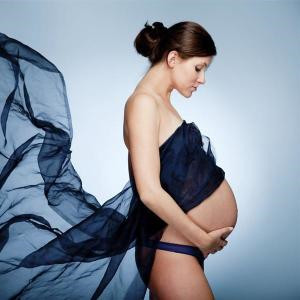 孕妇大肚子头像图片