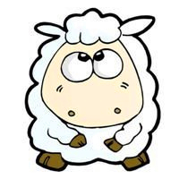 可爱卡通羊头像图片 小羊羊聪明可爱又萌萌的小羊羊