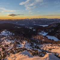 雪山风景头像图片