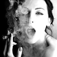 吸烟女人霸气头像