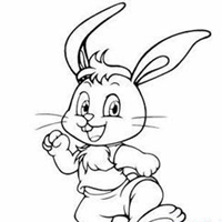 兔子简笔画头像 可爱萌兔子来一波