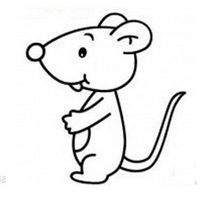 老鼠简笔画头像 可爱老鼠简笔画来一波