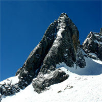 雪山风景头像图片