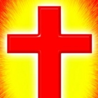 红色十字架头像图片