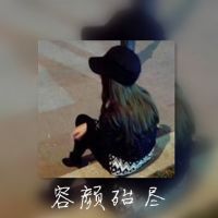 女生头像背影文字相框