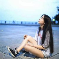 qq头像女生小清新长发