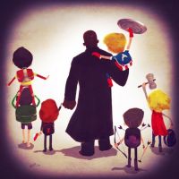 超级英雄家庭头像 漫威系列有爱超级英雄家庭