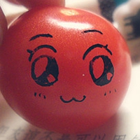 创意番茄头像 可爱的番茄画