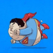 恶搞经典卡通人物头像_超级英雄变胖之后