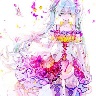 qq头像初音未来图片