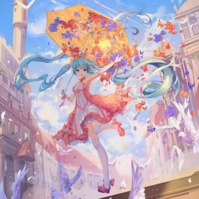 qq头像初音未来图片