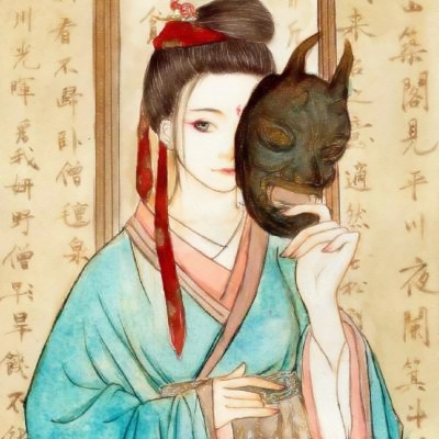 动漫头像女唯美古风