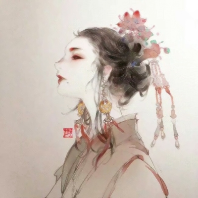 动漫古风唯美女生头像