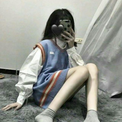 可爱手机控女头