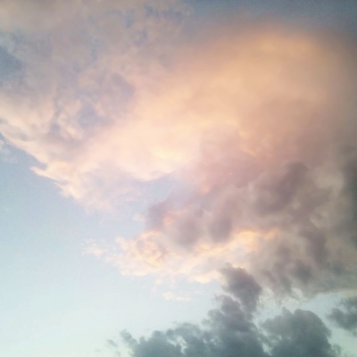 唯美天空云彩头像图片