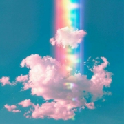 梦幻唯美彩色云朵头像 真爱与自由